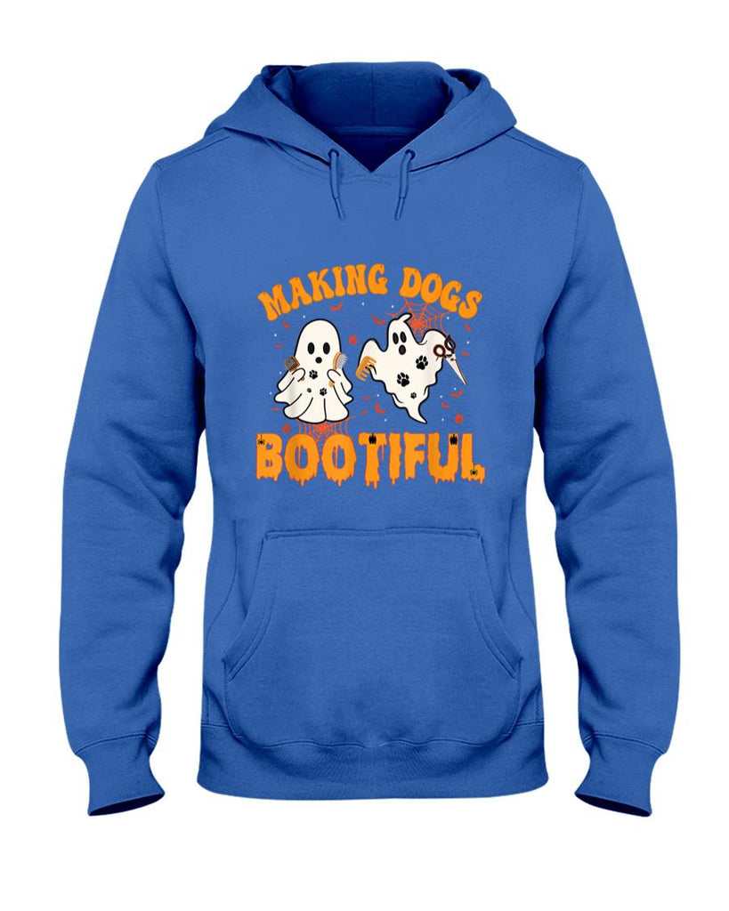 Pet Mom Halloween Shirt - Making Dogs Bootiful Cute Dog Groomer Pet Grooming Halloween T-Shirt for Men Women
