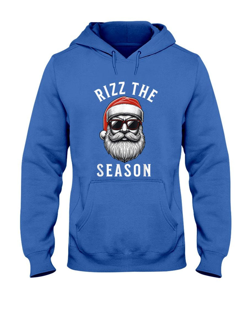 Rizz the Season Silly Christmas Funny Santa Men Teen Boys T-Shirt