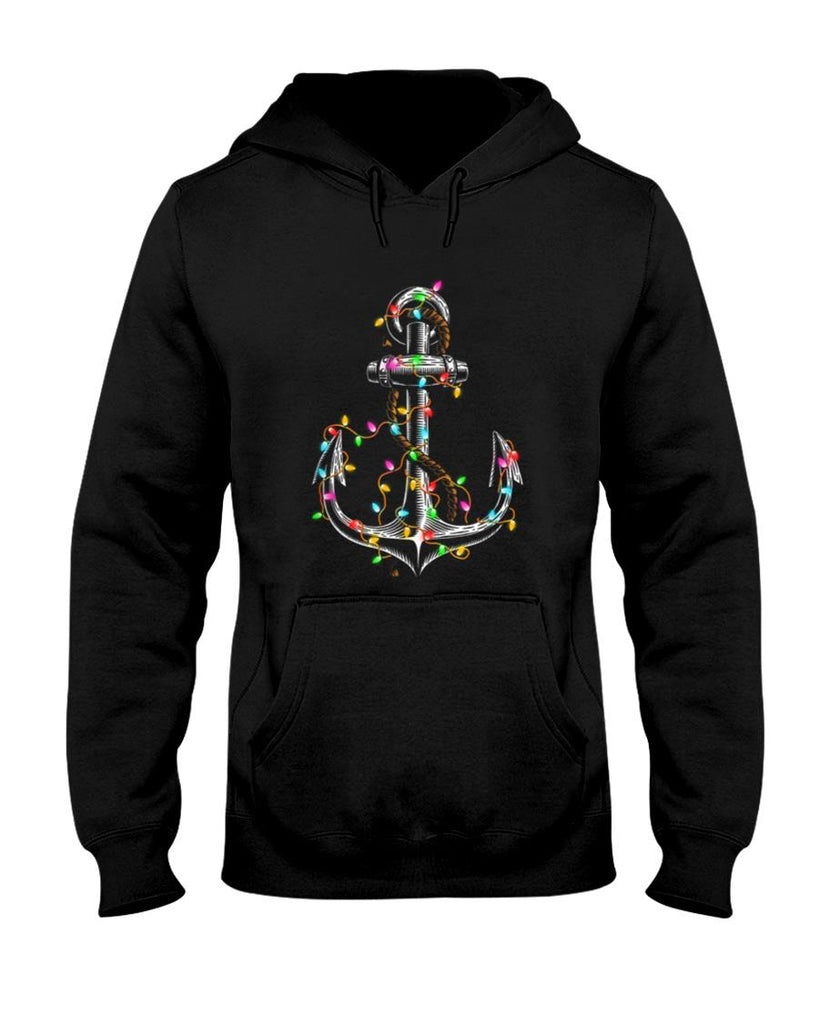 Christmas Lights Boating Sailing Cruise Boat Gifts T-Shirt