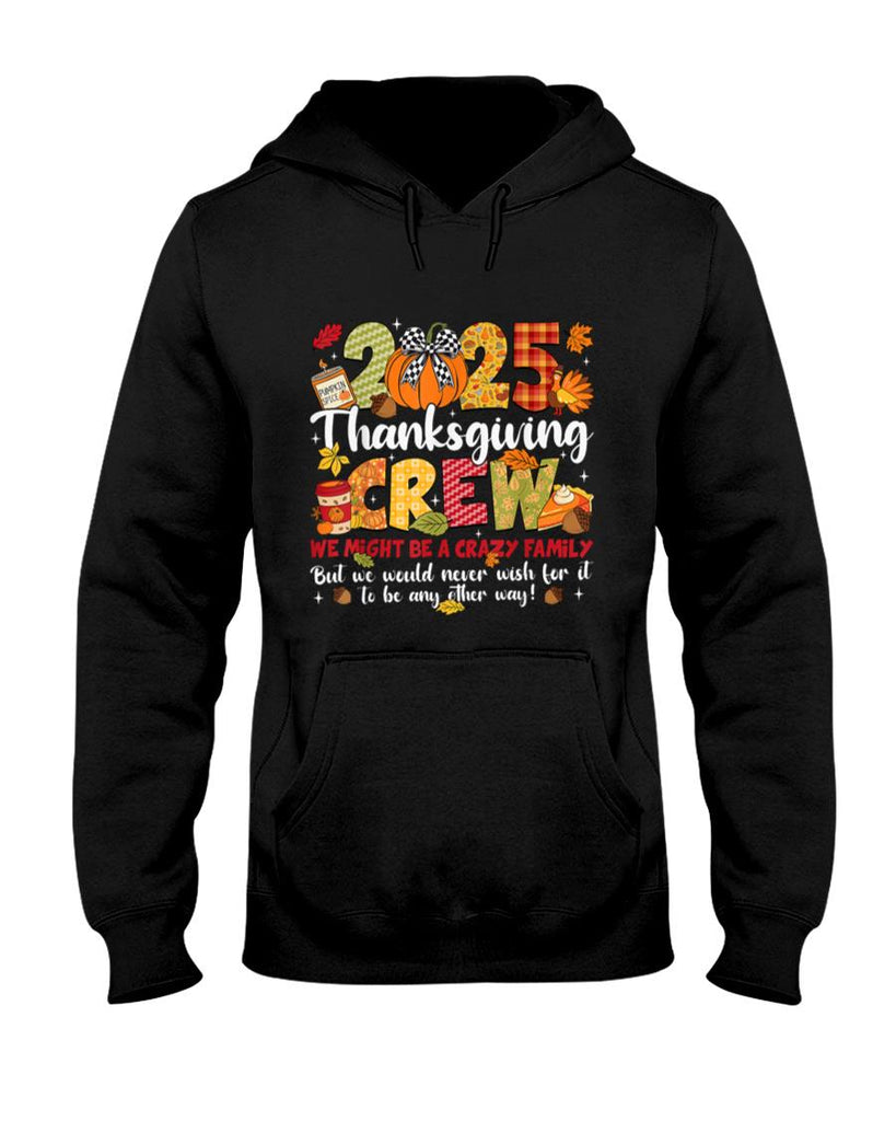 Family Thanksgiving 2025 Thanksgiving Crew Turkey Matching T-Shirt_3