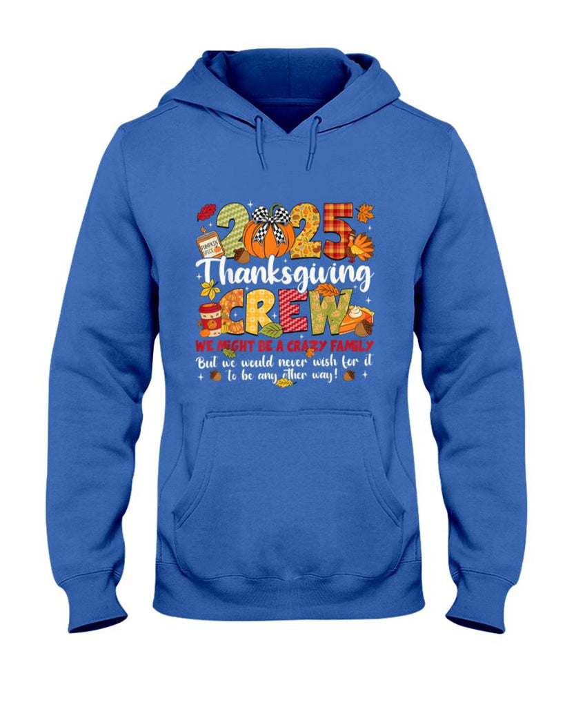 Family Thanksgiving 2025 Thanksgiving Crew Turkey Matching T-Shirt_3