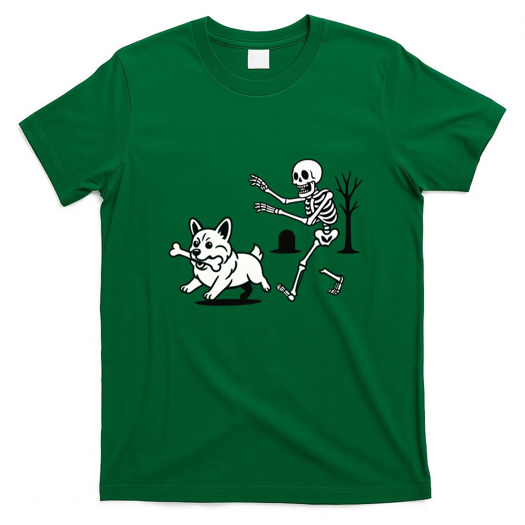 Pet Mom Halloween Shirt - Skeleton Chasing Dog Funny Halloween Dog Mom Pet Lover Long Sleeve T-Shirt