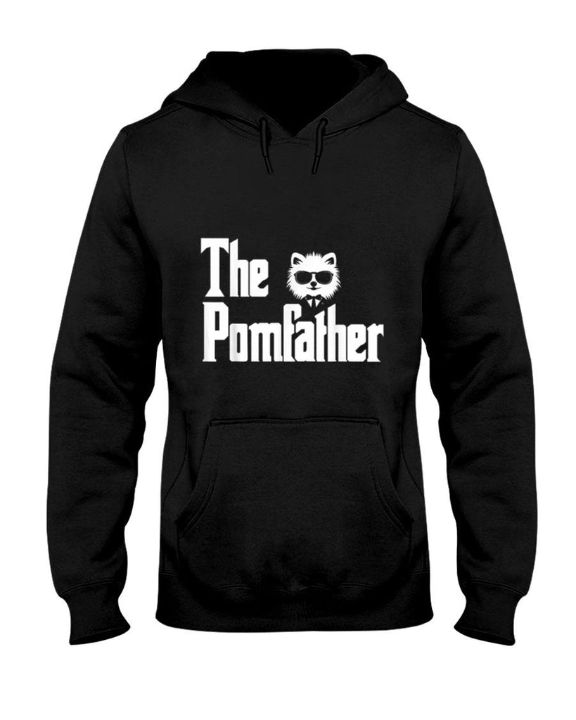 The PomFather Funny Pomeranian Dog Dad Shirt Men Gifts T-Shirt