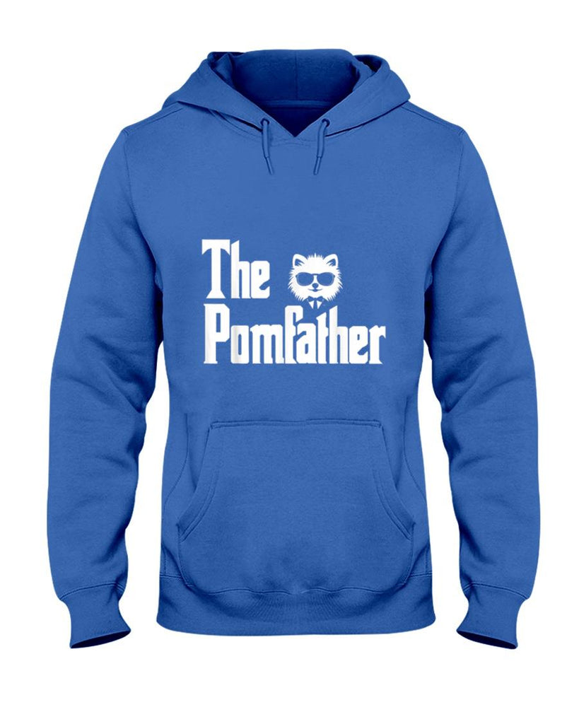 The PomFather Funny Pomeranian Dog Dad Shirt Men Gifts T-Shirt