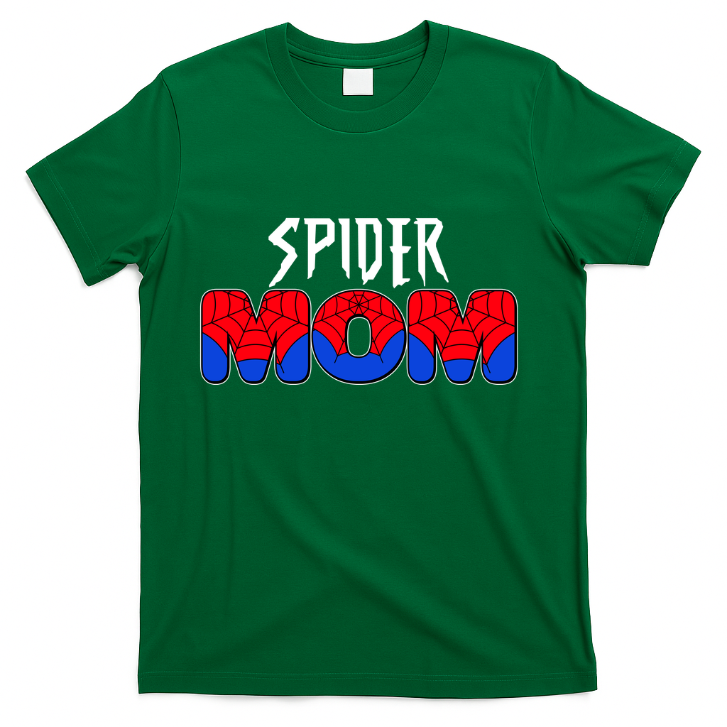 Funny Spider Mom Matching Family Shirts T-Shirt