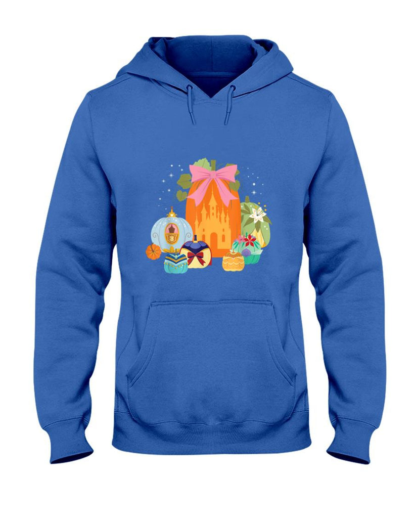 Halloween Shirt - Disney Princess Pumpkins Fall Princesses and Pumpkin Castle T-Shirt