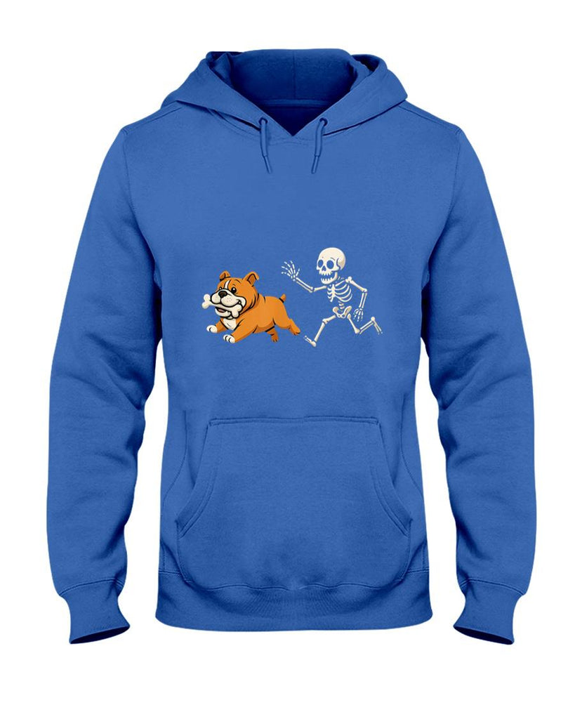 Pet Mom Halloween Shirt - Funny Skeleton Bulldog Halloween Dog Mom Pet Lover T-Shirt