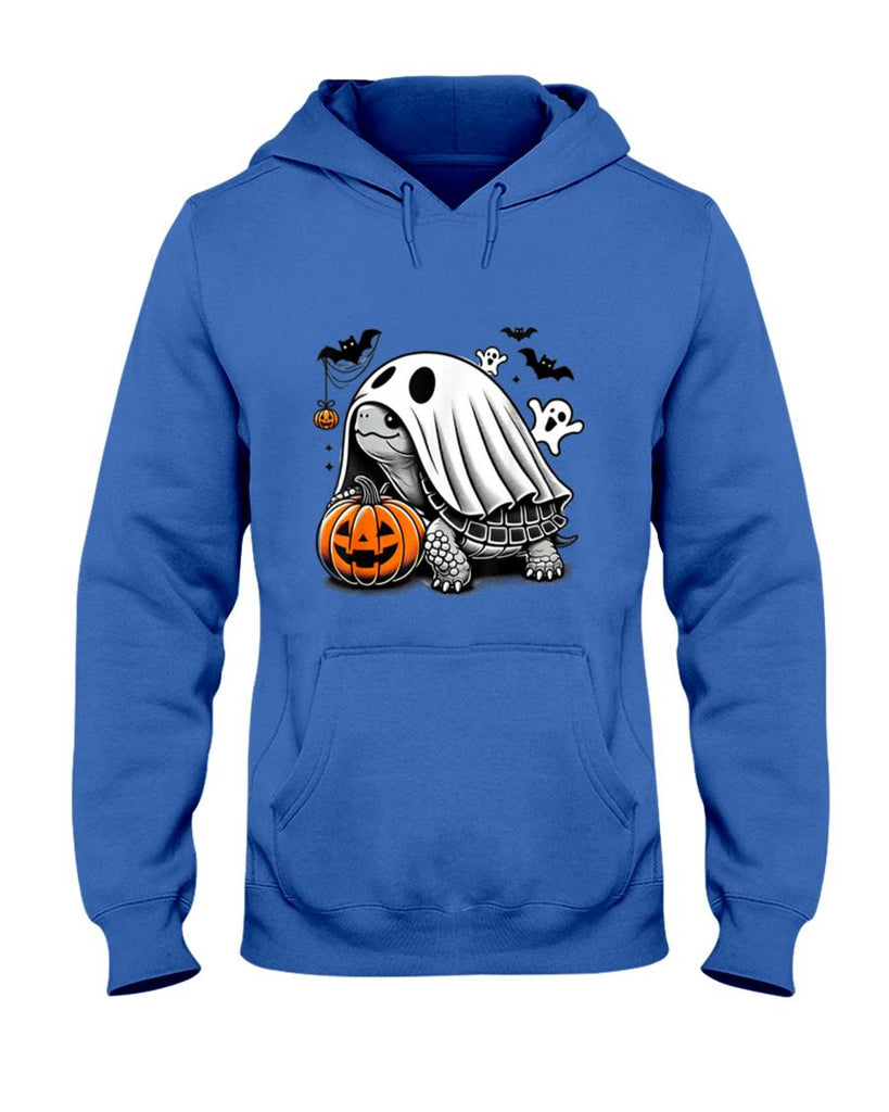 Halloween Shirt - Halloween Turtle Ghost Pumpkin Costume Terrapin Tortoise T-Shirt
