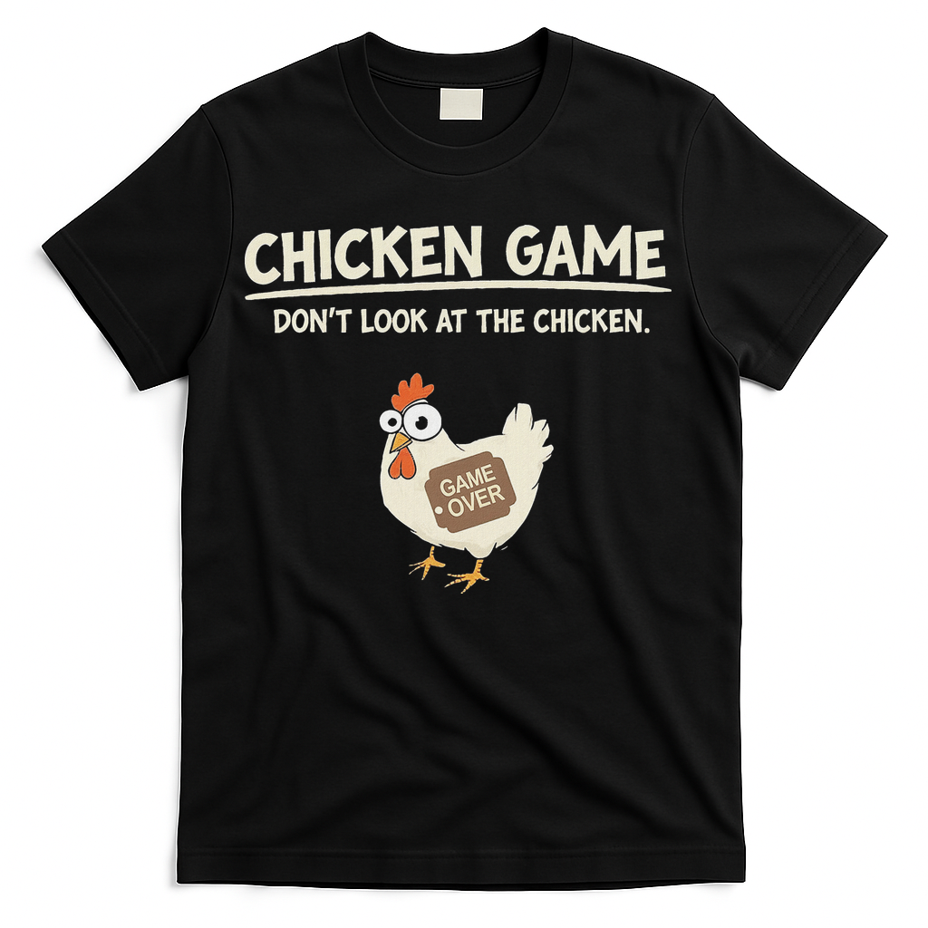 Chicken Game DonT Look T-Shirt