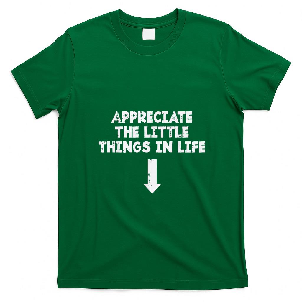 Funny Tees - Appreciate This Little Things Life Arrow Inappropriate Men T-Shirt
