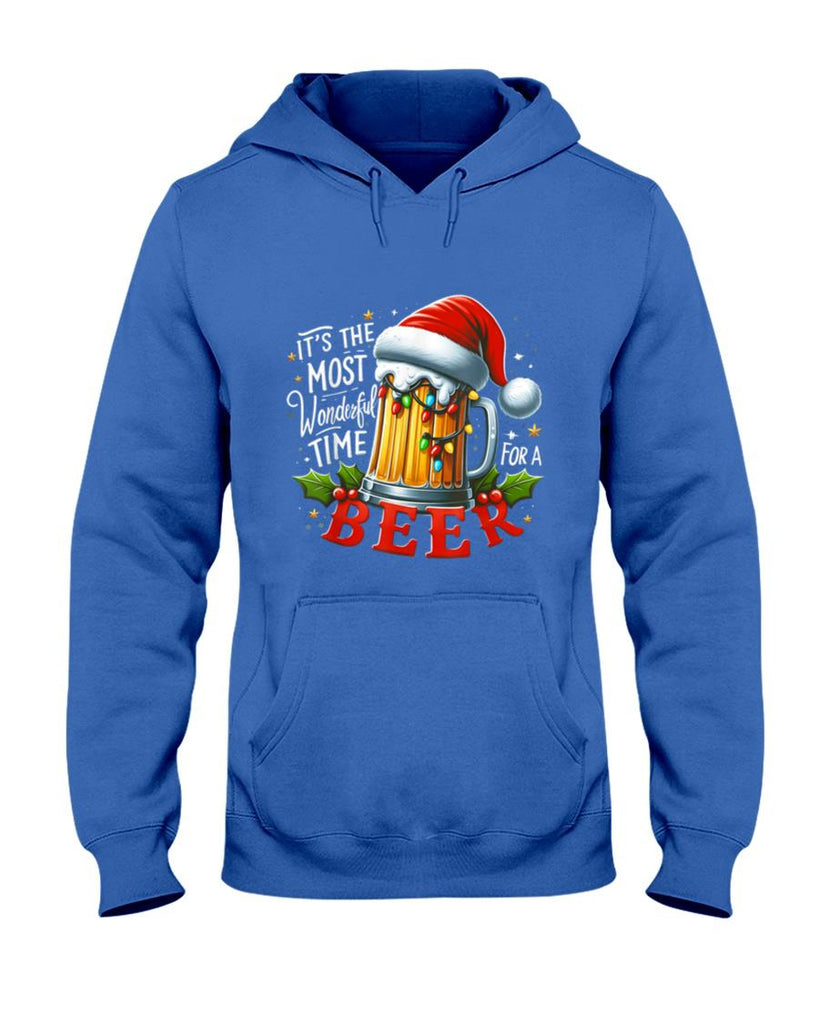 Santa Its the Most Wonderful Time for a Beer Christmas T-Shirt