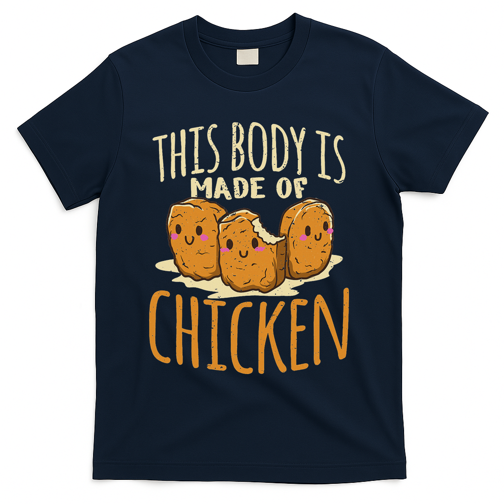 Chicken Nuggets Chicken Chicken Fast Food Funny Saying T-Shirt