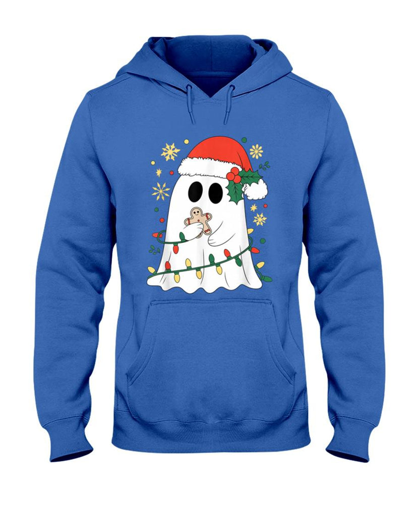 Ghost Christmas Santa Spooky Christmas T-Shirt