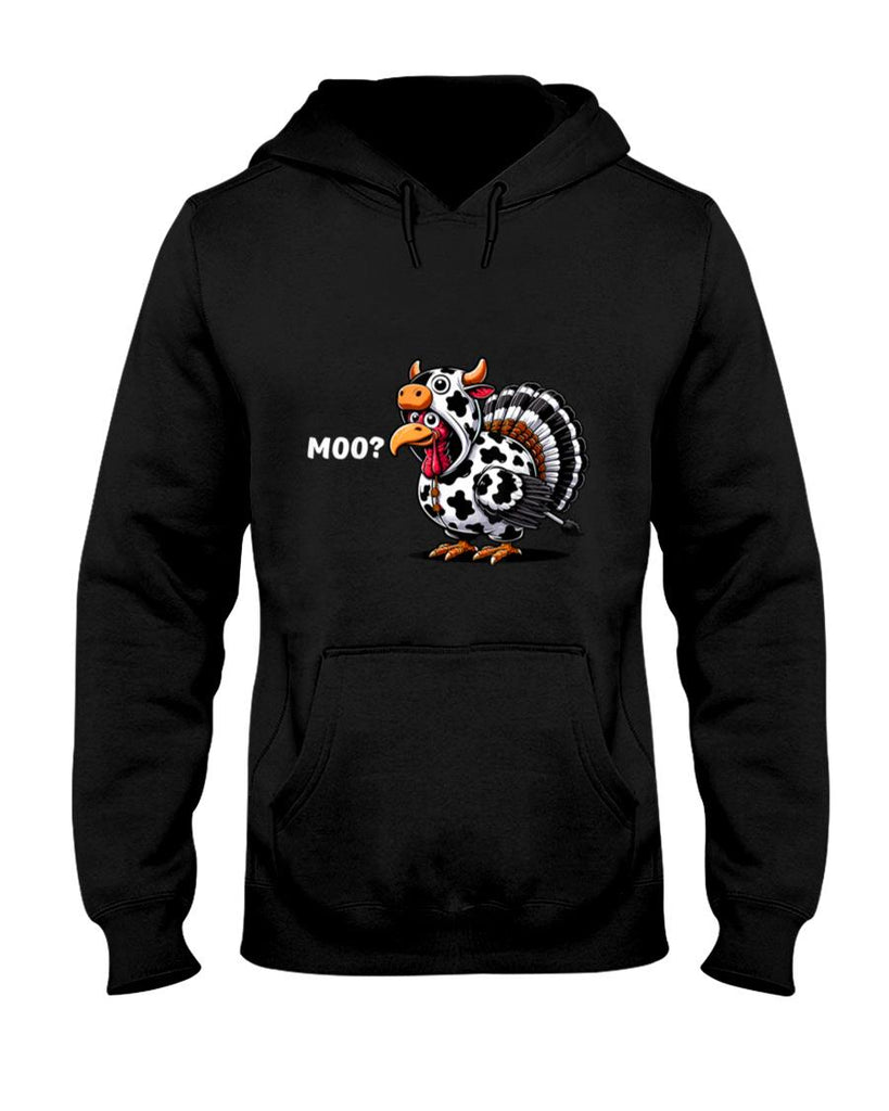 Turkey Moo Funny Thanksgiving T-Shirt