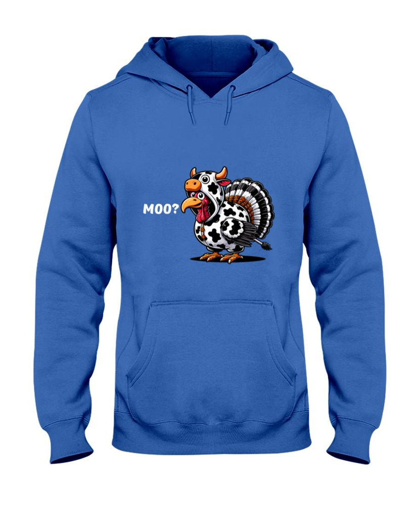 Turkey Moo Funny Thanksgiving T-Shirt