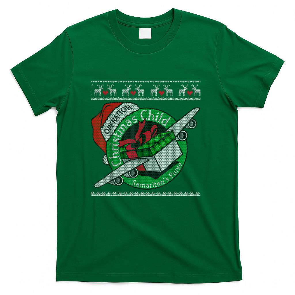 Samaritans Purse Operation Christmas Child Funny Xmas Gifts T-Shirt_1
