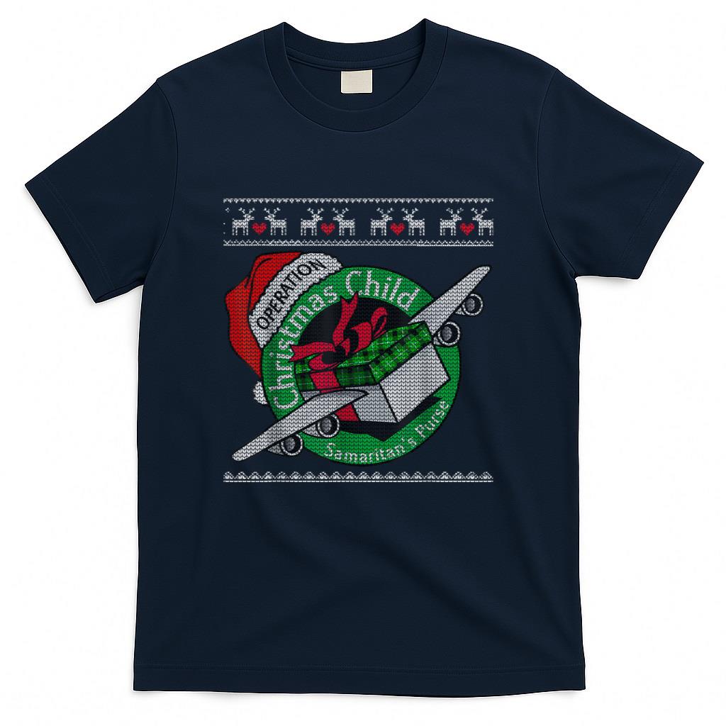 Samaritans Purse Operation Christmas Child Funny Xmas Gifts T-Shirt_1
