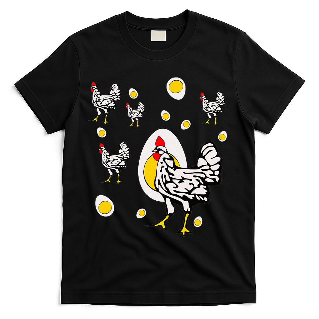 Roseanne Chicken Retro Chickens T-Shirt