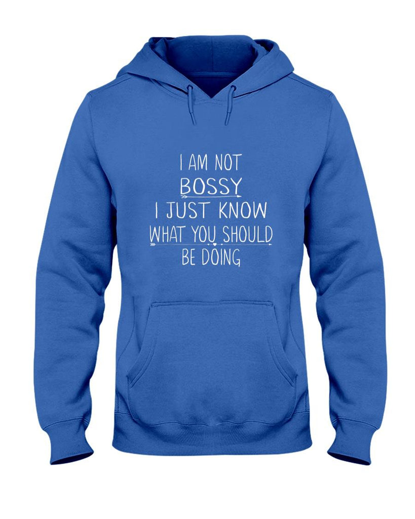Funny Tees - I Am Not Bossy I Just Know What You Should Be Doing Funny T-Shirt