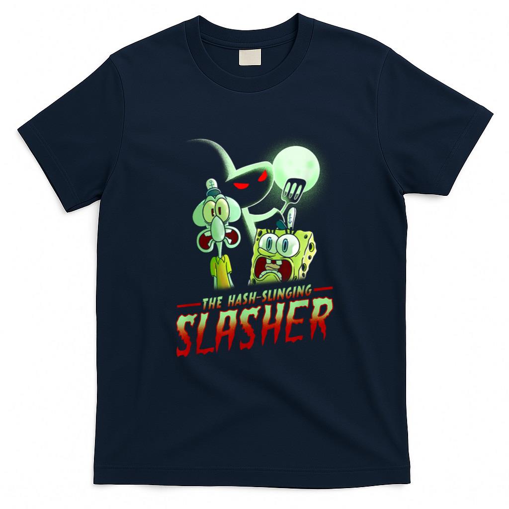 Halloween Shirt - SpongeBob SquarePants The Hash Slinging Slasher Spooky T-Shirt