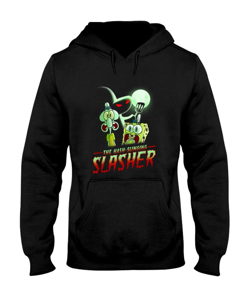 Halloween Shirt - SpongeBob SquarePants The Hash Slinging Slasher Spooky T-Shirt
