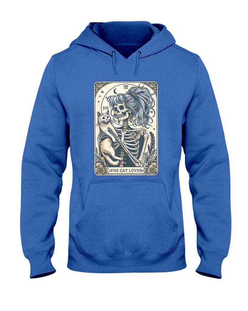 Pet Mom Halloween Shirt - The Lovers Cat Humor Tarot Card Halloween Black Cats Lover T-Shirt_1