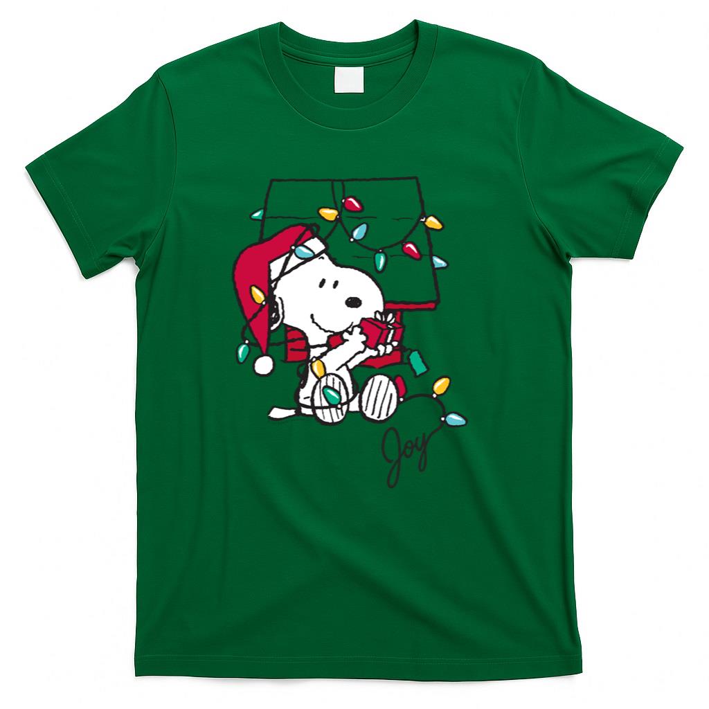 Peanuts - Christmas Snoopy Joyful Moment Long Sleeve T-Shirt