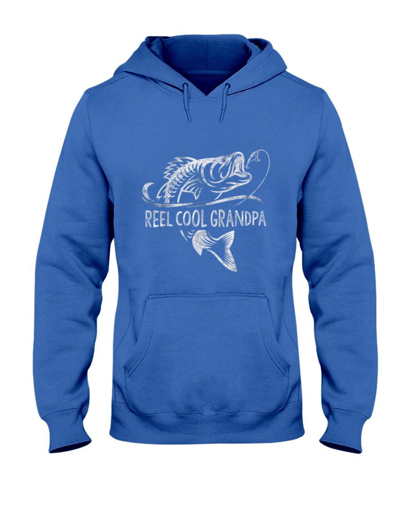 Reel Cool Grandpa Fishing Gifts Grandpa Fathers Day T-Shirt