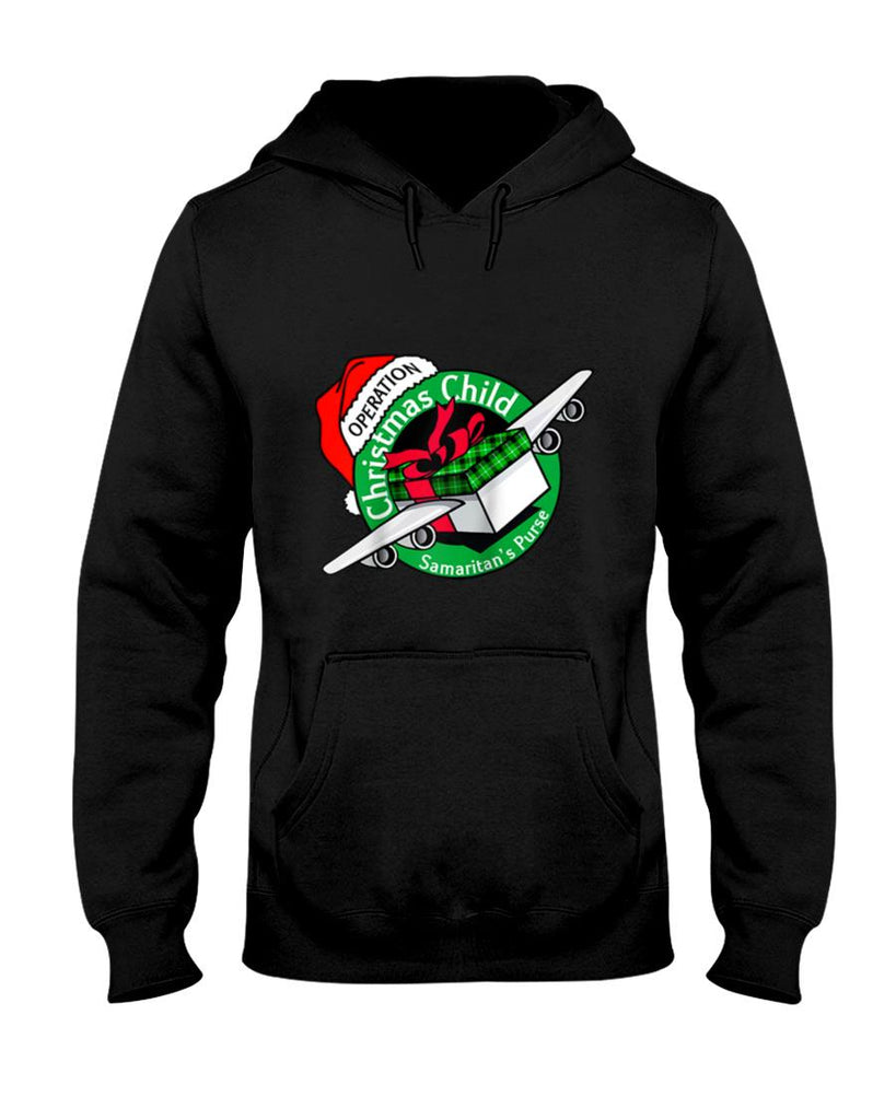 Samaritans Purse Operation Christmas Child Funny Xmas Gifts Raglan Baseball Tee