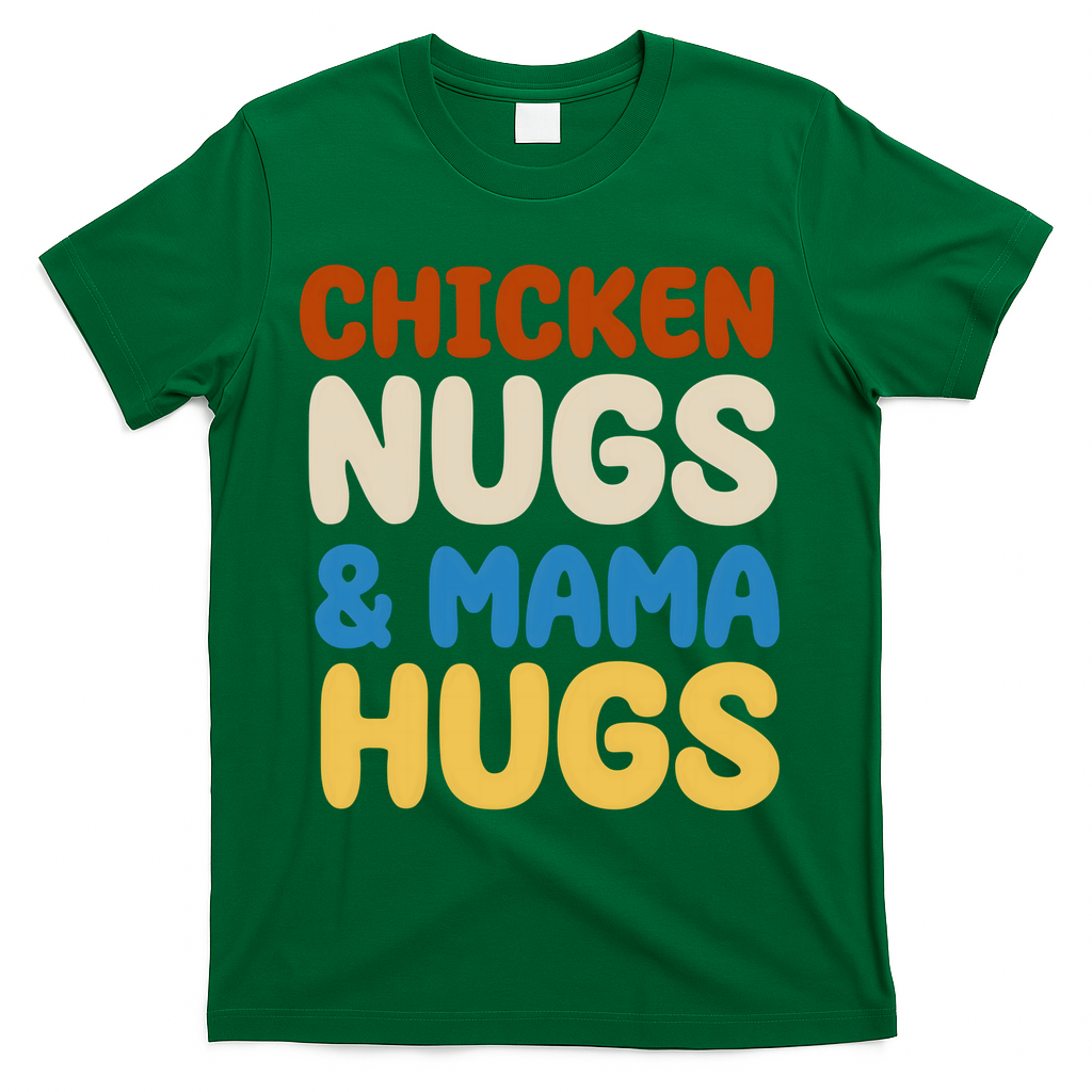 Chicken Nugs And Mama Hugs T-Shirt