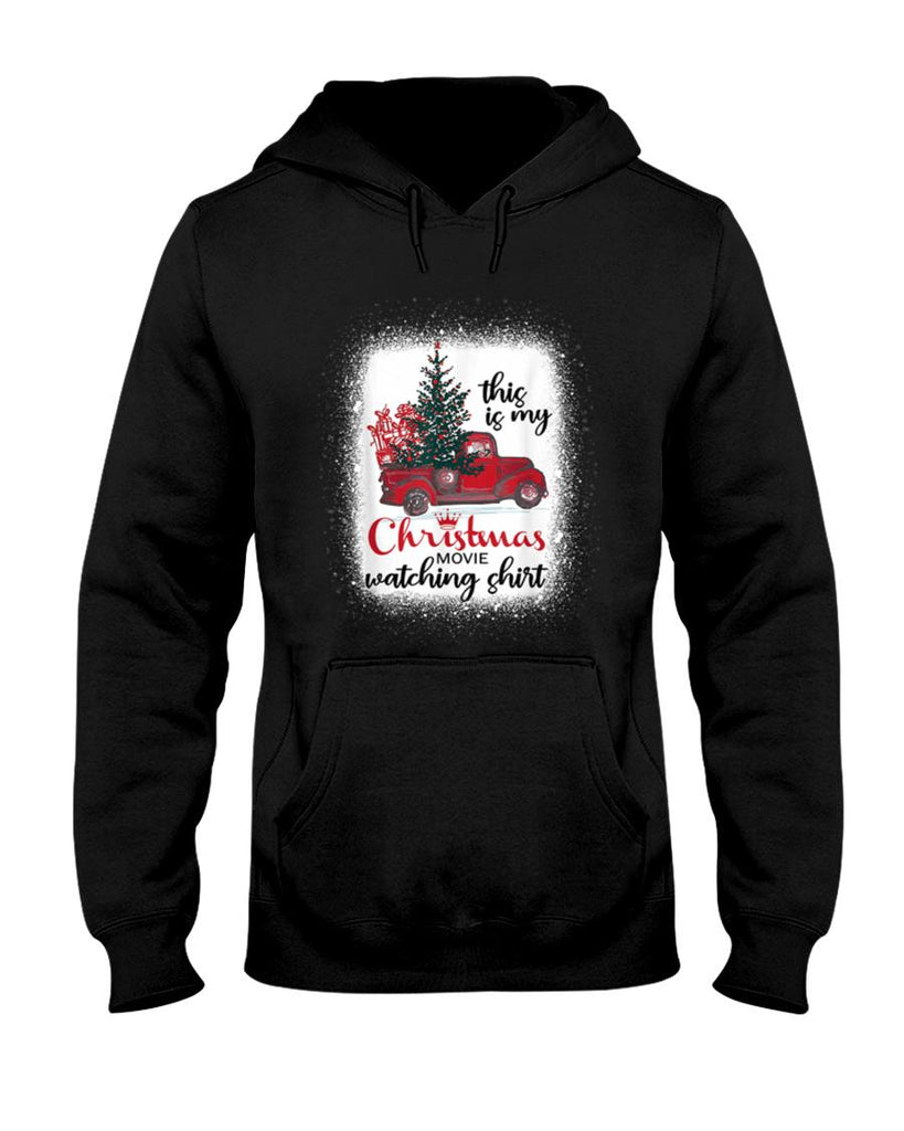 This Is My Christmas Movie Watching Shirt Vintage Red Truck T-Shirt