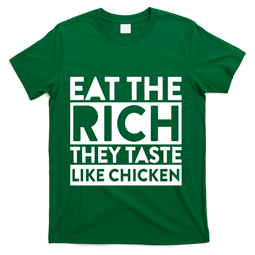 Eat The Rich They Taste Like Chicken T-Shirt