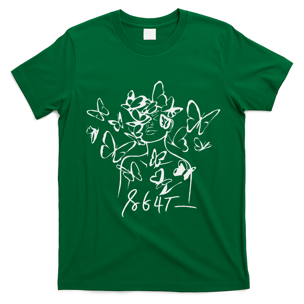 8647 Anti Trump Floral Resist 86 47 Impeach Trump Impeach 47 T-Shirt - Irish Green