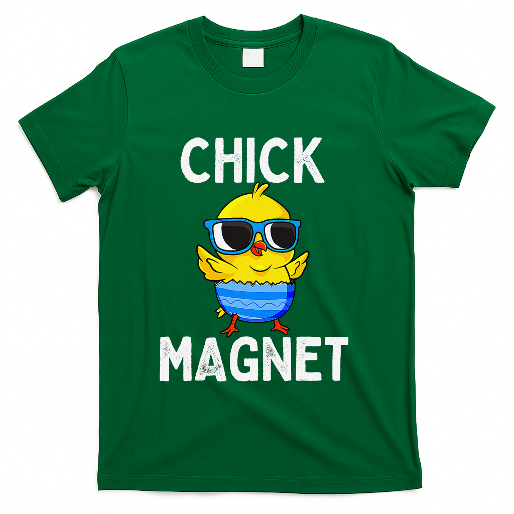 Chick Magnet Funny Easter Cute Baby Chicken Lover T-Shirt