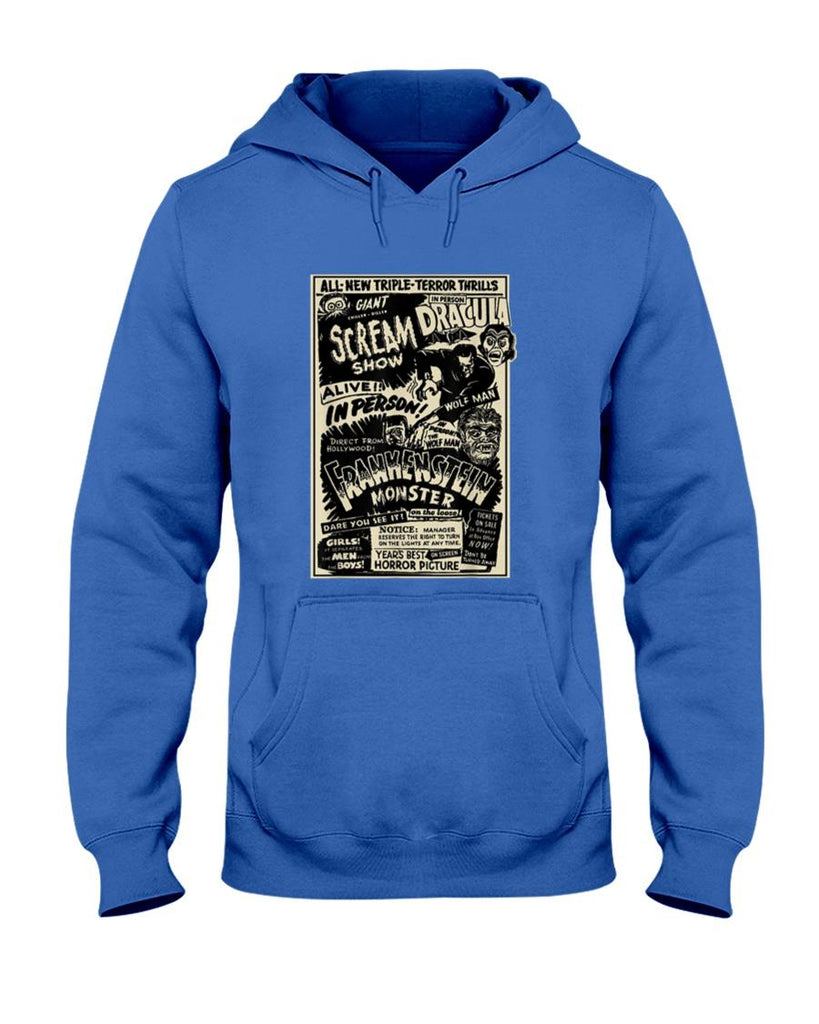 Halloween Shirt - Horror Movie Monster Mummy Dracula Werewolf Frankenstein T-Shirt