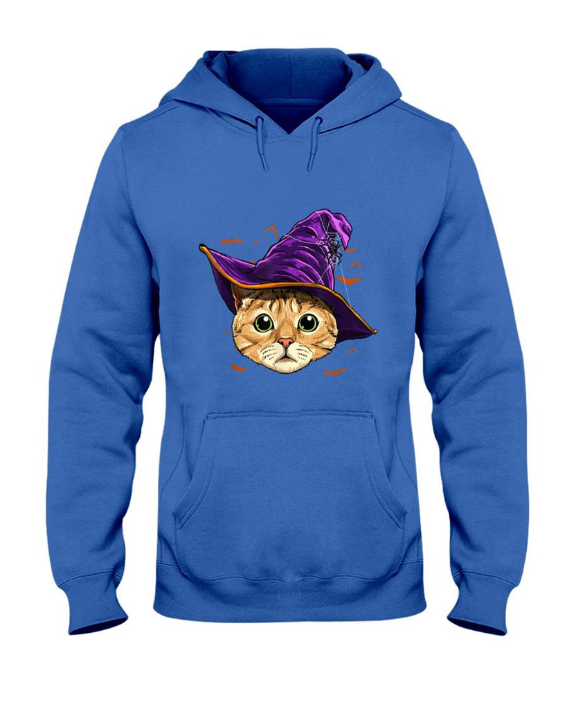 Pet Mom Halloween Shirt - Witch Cat Halloween Kitten Kitty Pet Cat Lover Cat Mom Dad T-Shirt