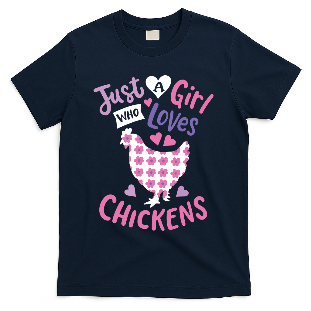 Who Loves Chickens Chicken Hen Love Cute T-Shirt