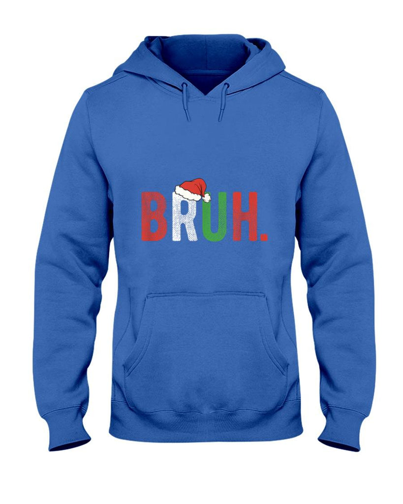 Bruh Funny Christmas Teens Boys Kids Xmas Pajamas T-Shirt
