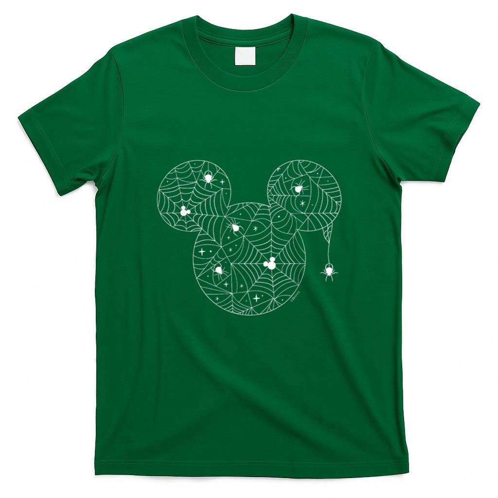Halloween Shirt - Halloween Mickey Spider Web Ears T-Shirt