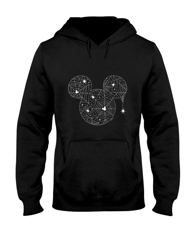 Halloween Shirt - Halloween Mickey Spider Web Ears T-Shirt