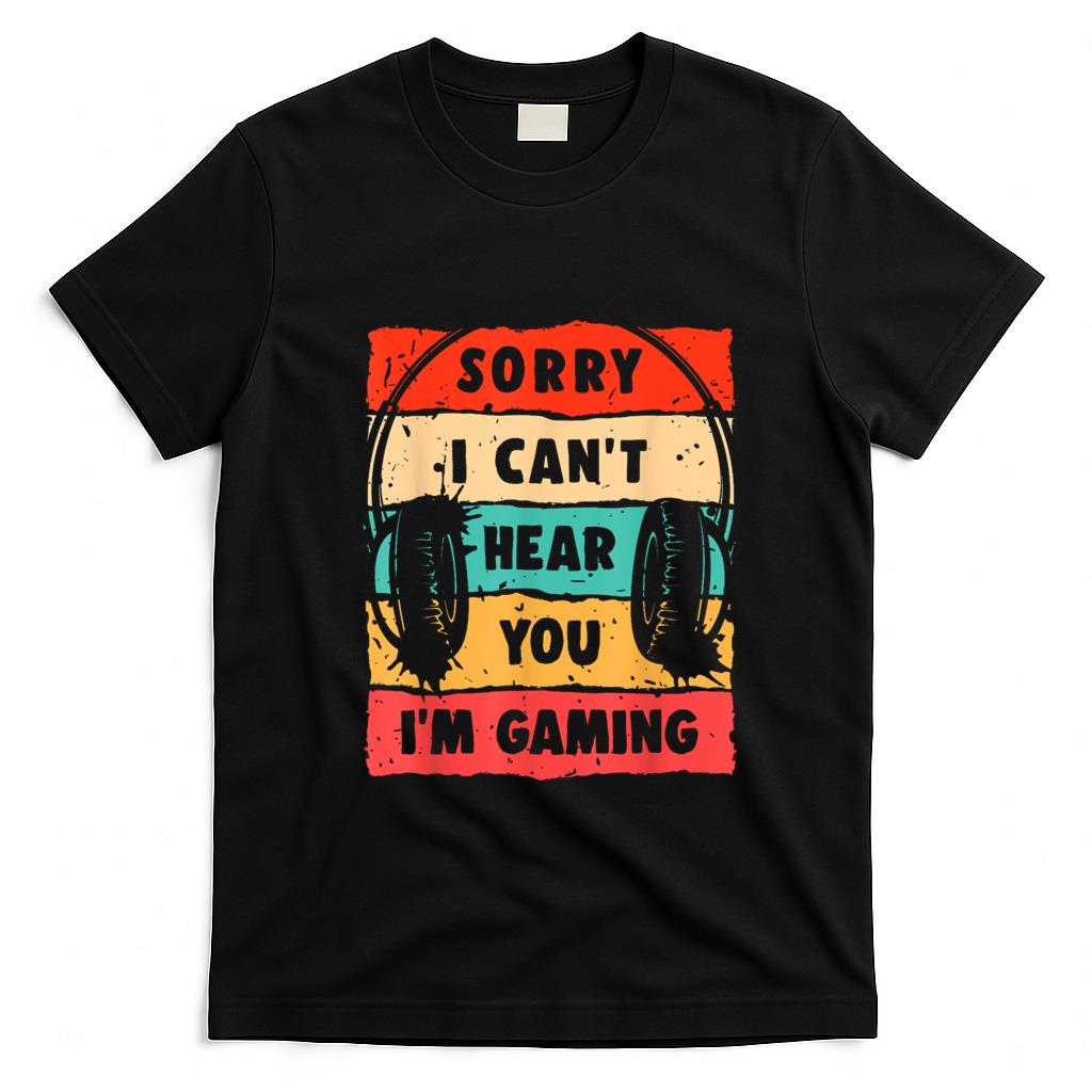 Funny Tees - Funny Gamer Shirt for Teens Boys Men Video Gaming T-Shirt