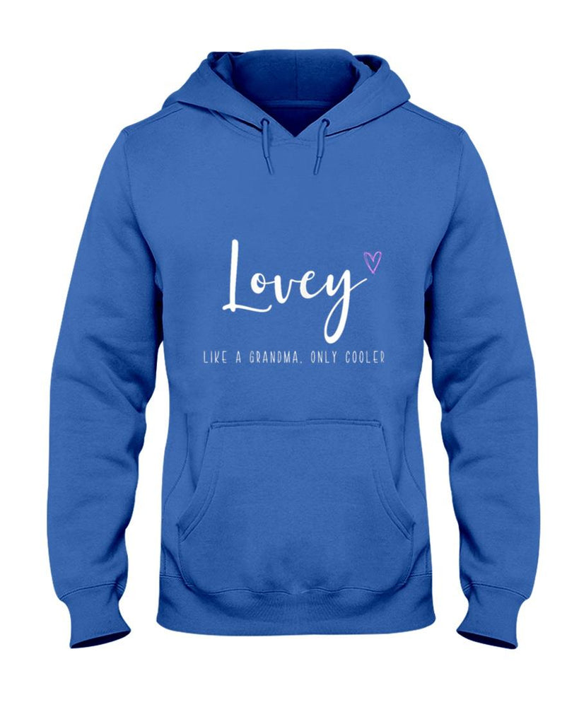 Lovey Like a Grandma Only Cooler Mothers Day T-Shirt