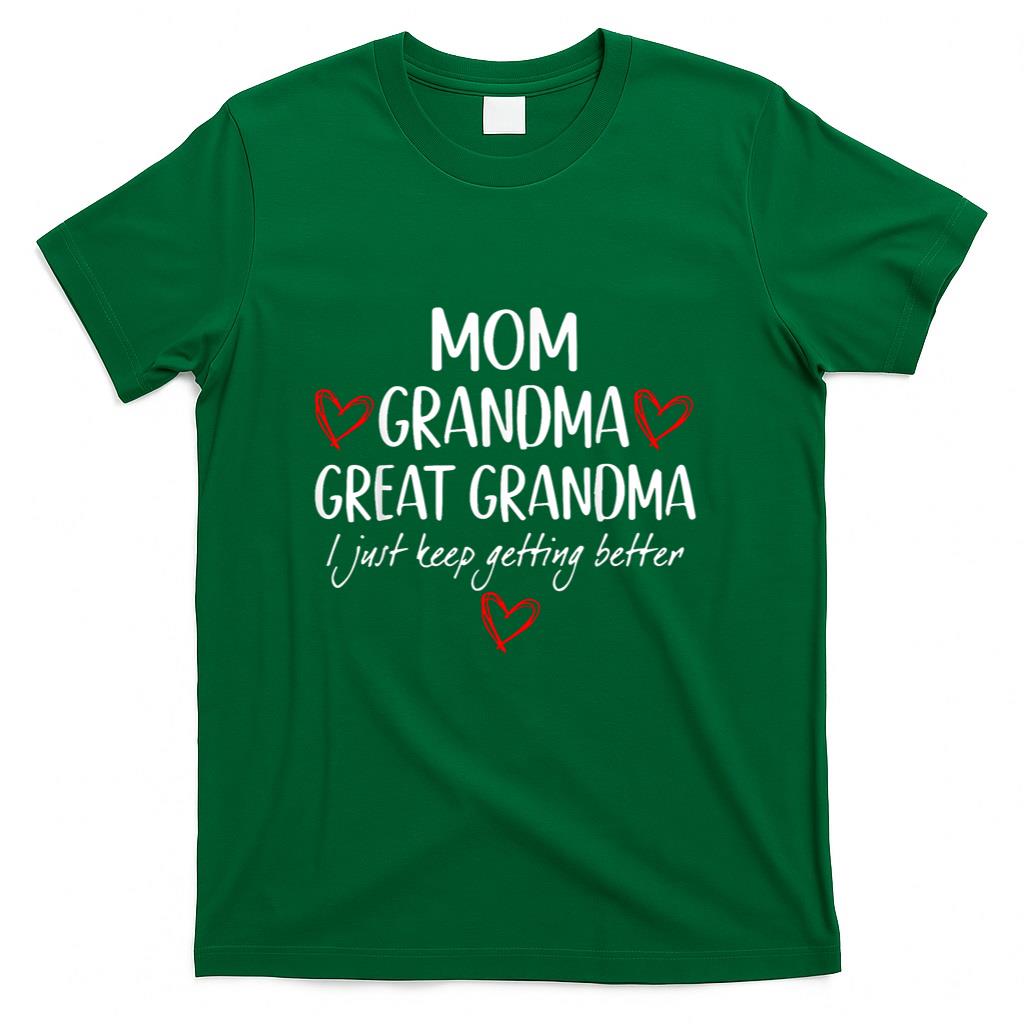 Gifts for Grandma from Grandkids Mom Grandma Great Grandma T-Shirt