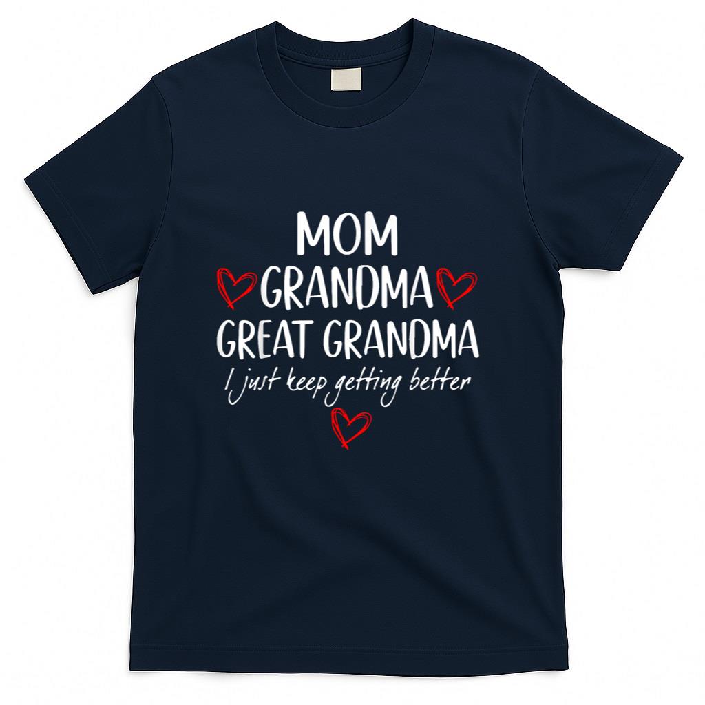 Gifts for Grandma from Grandkids Mom Grandma Great Grandma T-Shirt