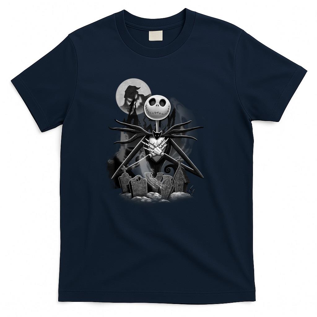 Disney - Nightmare Before Christmas Jack Night Scene T-Shirt