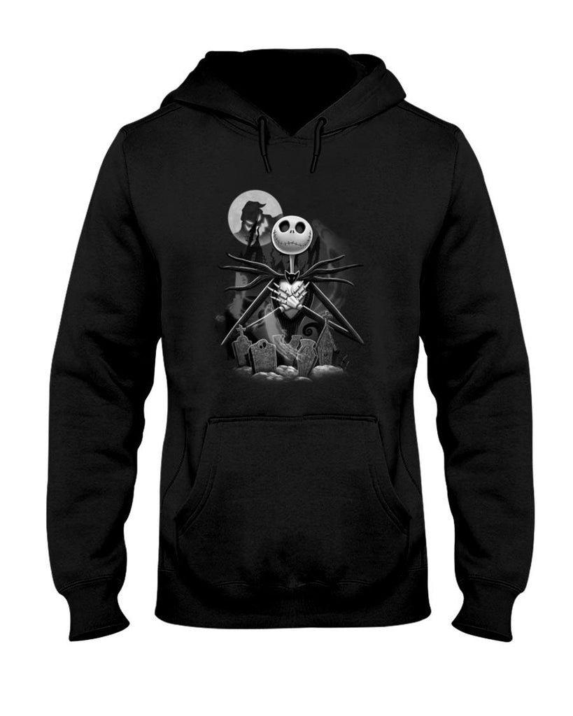 Disney - Nightmare Before Christmas Jack Night Scene T-Shirt