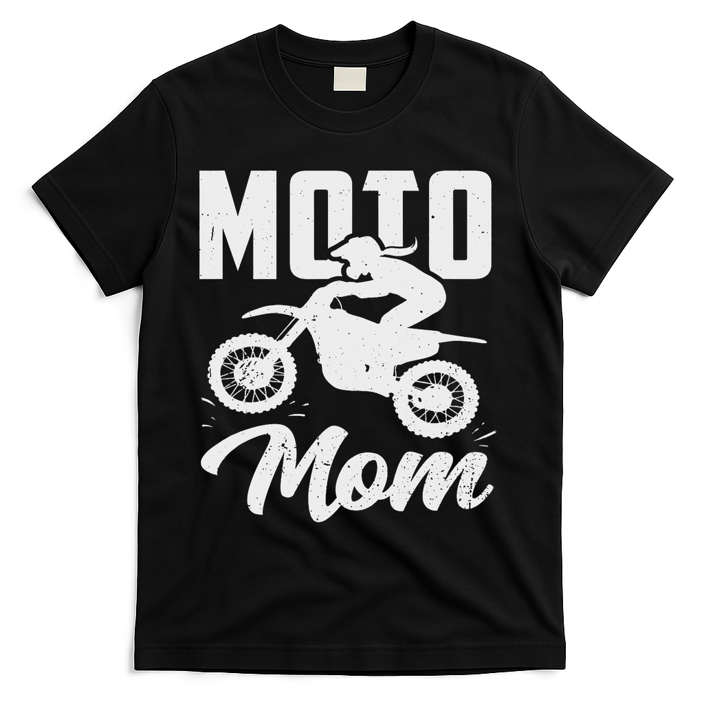 Moto Mom Motocross Dirt Bike Mother's Day T-Shirt