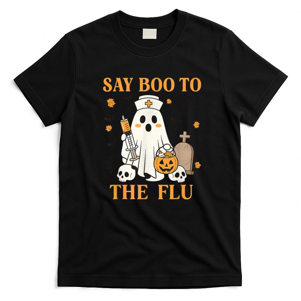 Halloween Shirt - to The Flu T-Shirt