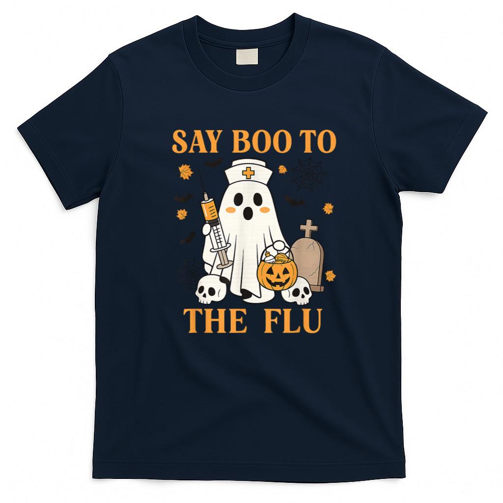 Halloween Shirt - to The Flu T-Shirt