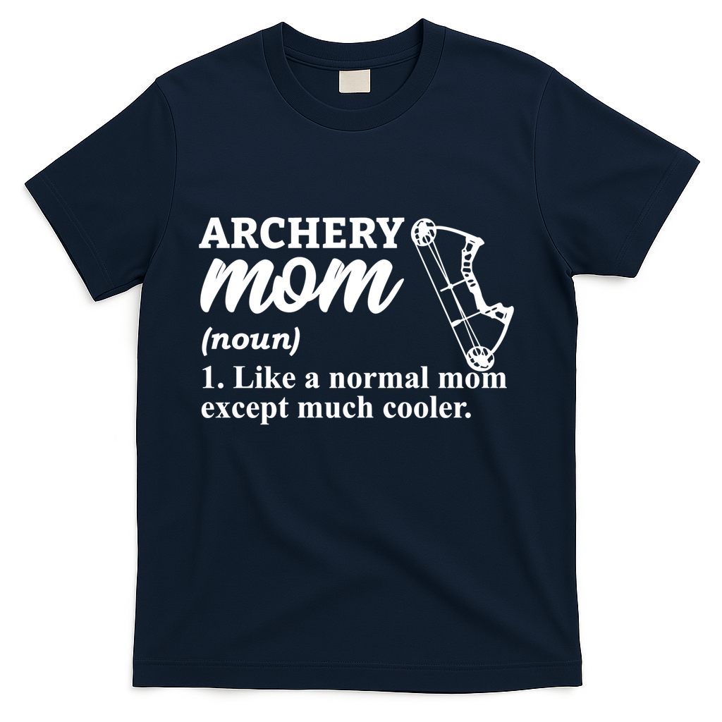 Archery Mom Definition Arrow Bow Hunting Gift T-Shirt